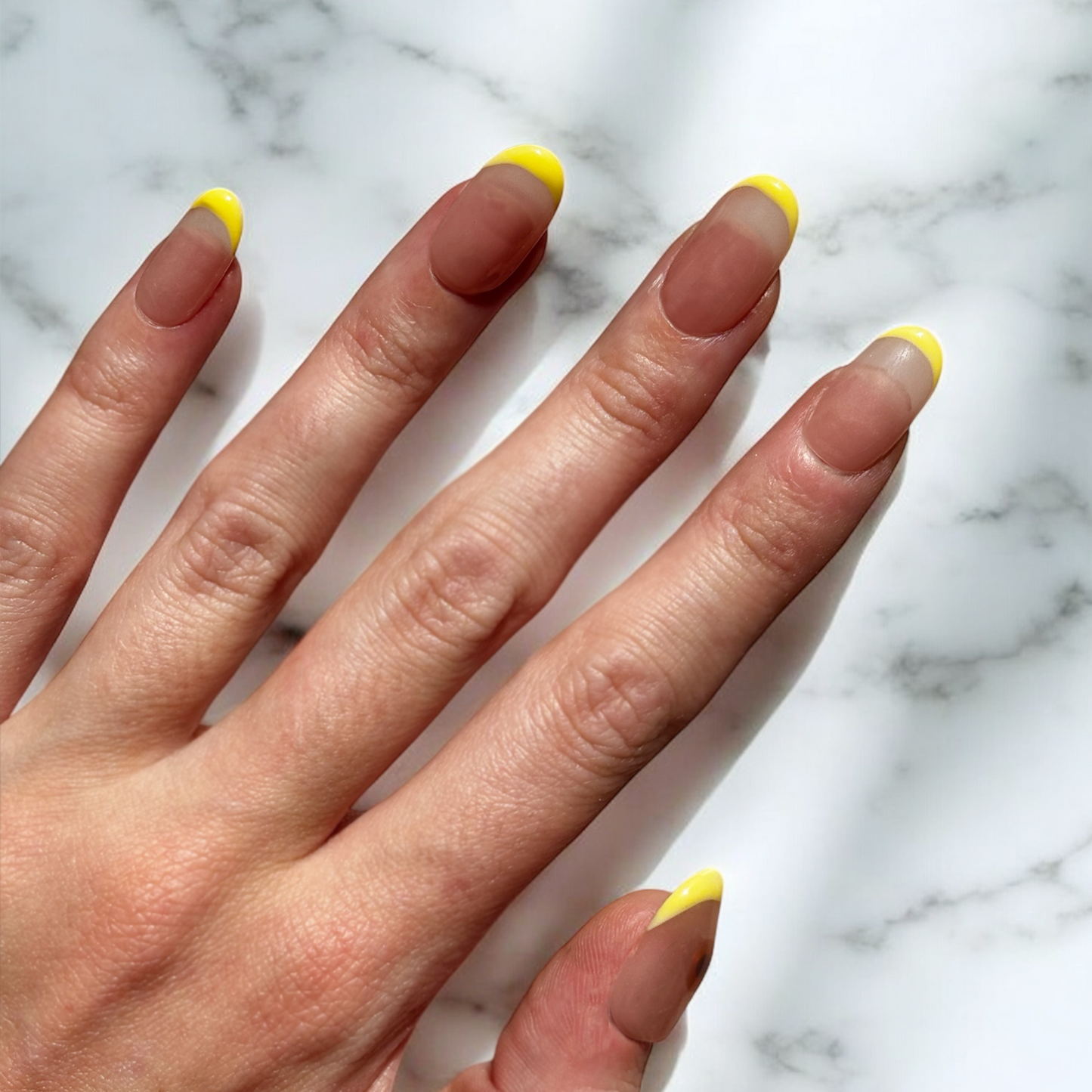reusable press-on nails When Life Gives You Lemons π - Chipped Social π
π» - the microchip manicure