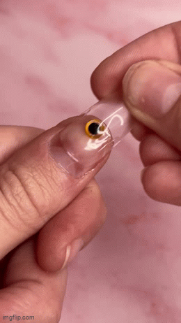 Clear nails with NFC chip (pack of 5)