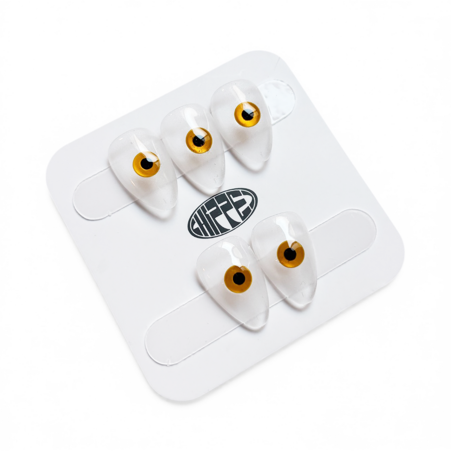 Medium almond nails with NFC chip (pack of 5)