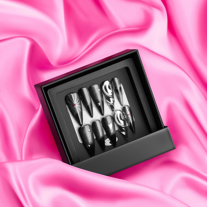 reusable press-on nails Clout Chaser 💍 (2 sets) - Chipped Social 💅🏻 - the microchip manicure