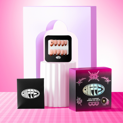 reusable press-on nails TLDR 🐢 (2 sets) - Chipped Social 💅🏻 - the microchip manicure