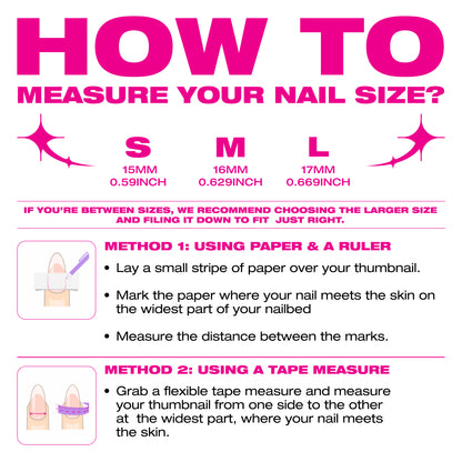 reusable press-on nails Do You Love Me? 💗 - Chipped Social 💅🏻 - the microchip manicure