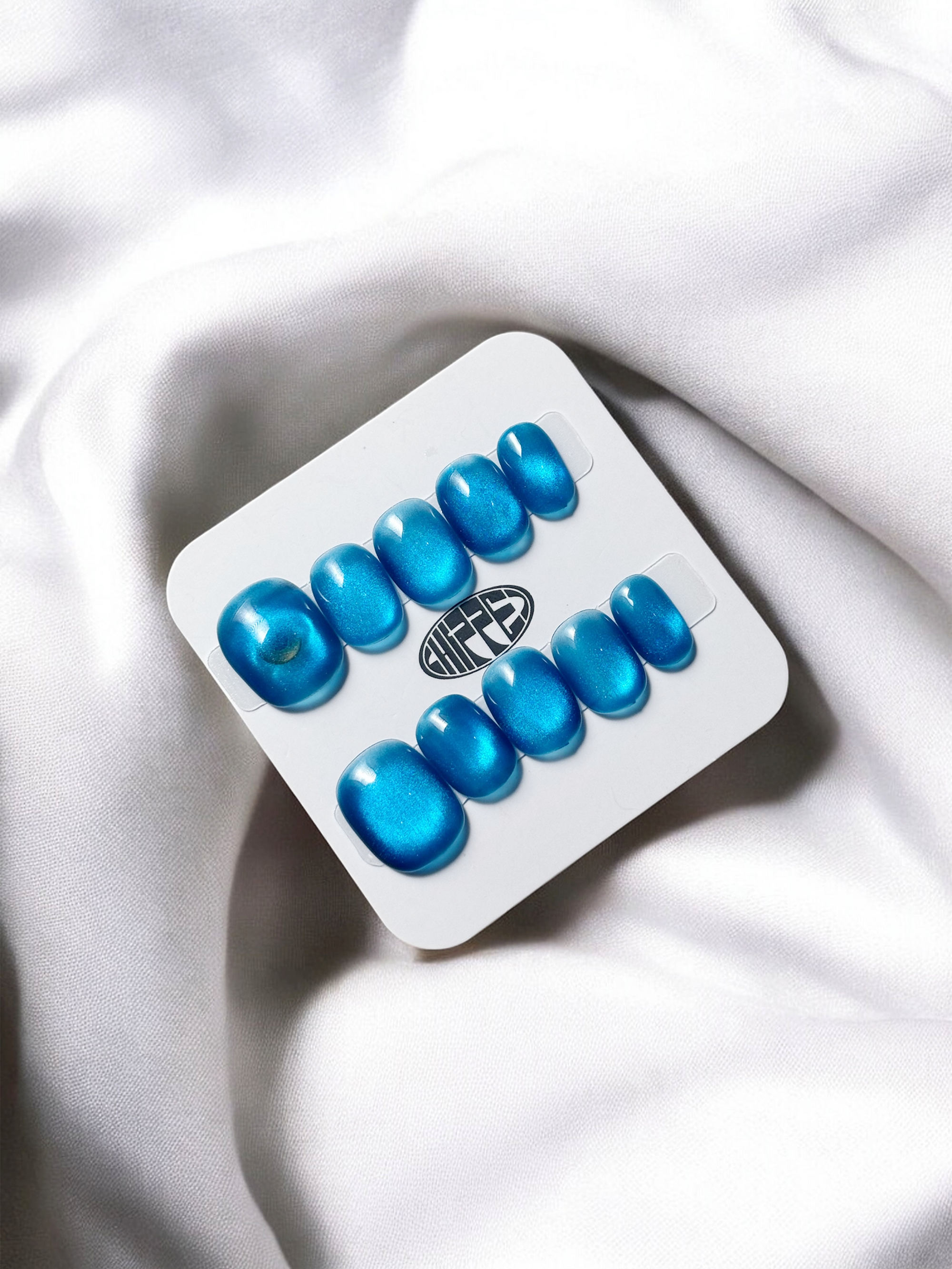 Based  🟦 NFC Nails That Share Your Socials