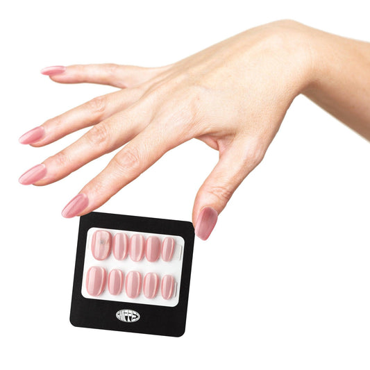 reusable press-on nails Do You Love Me? 💗 - Chipped Social 💅🏻 - the microchip manicure